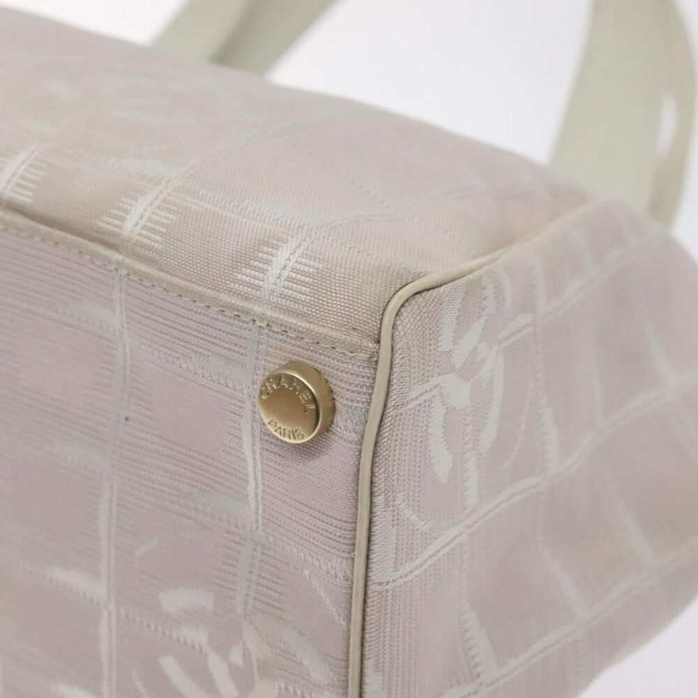 Chanel Travel Line Pink Nylon Handbag (Pre-Owned) - Picture 6 of 16